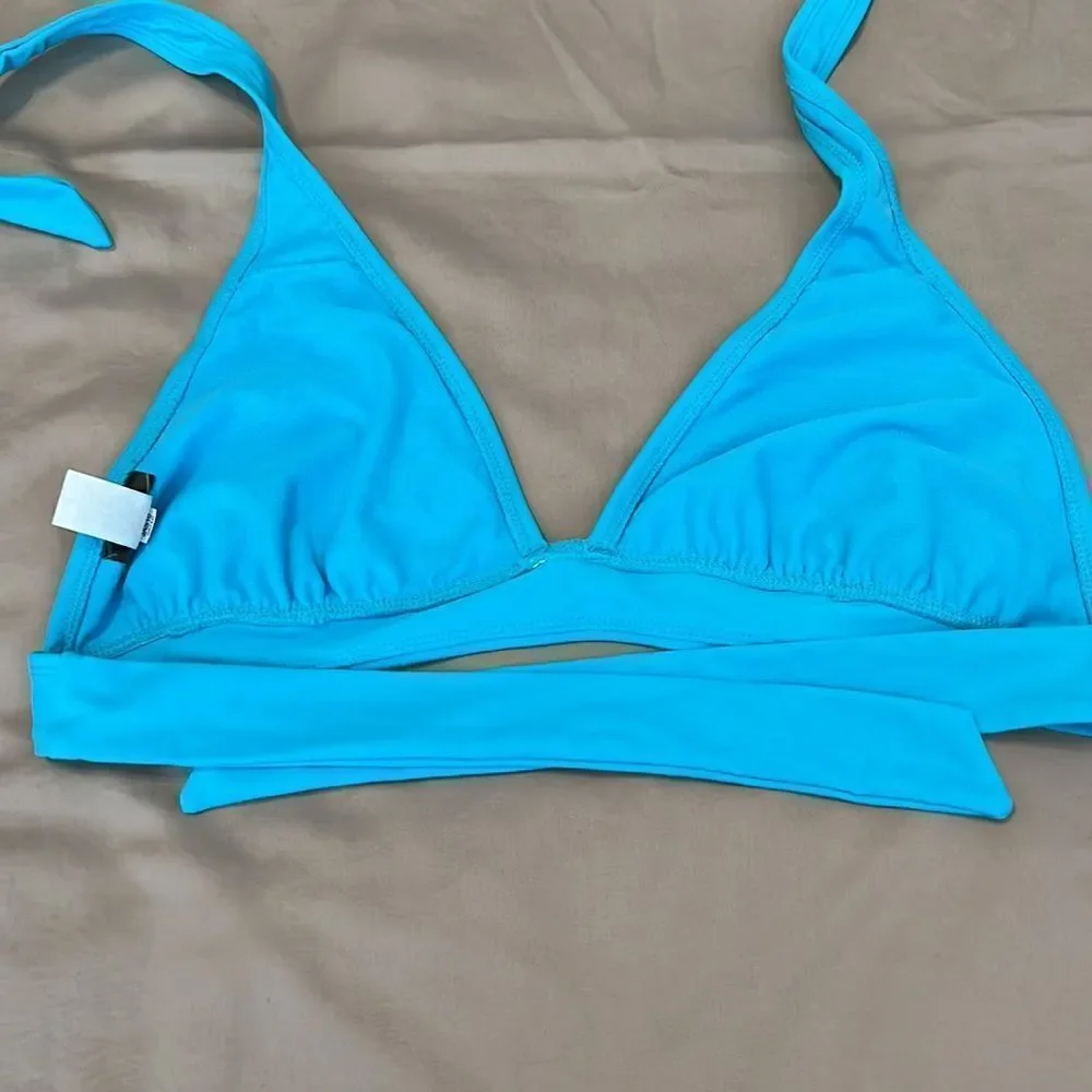 Wonder nation old navy girls szL beautiful turquoise 2 piece bathing suit GUC